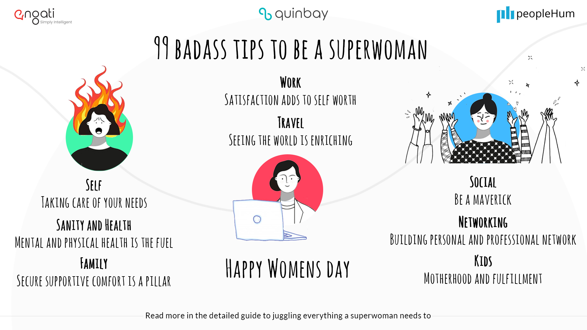 99 Badass tips to be a superwoman 